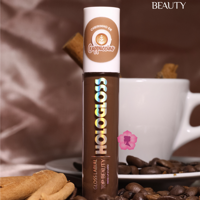 Hologloss Labial Cor 15 Cappuccino Top Beauty Maquiagem Labios em Oferta na Shopee