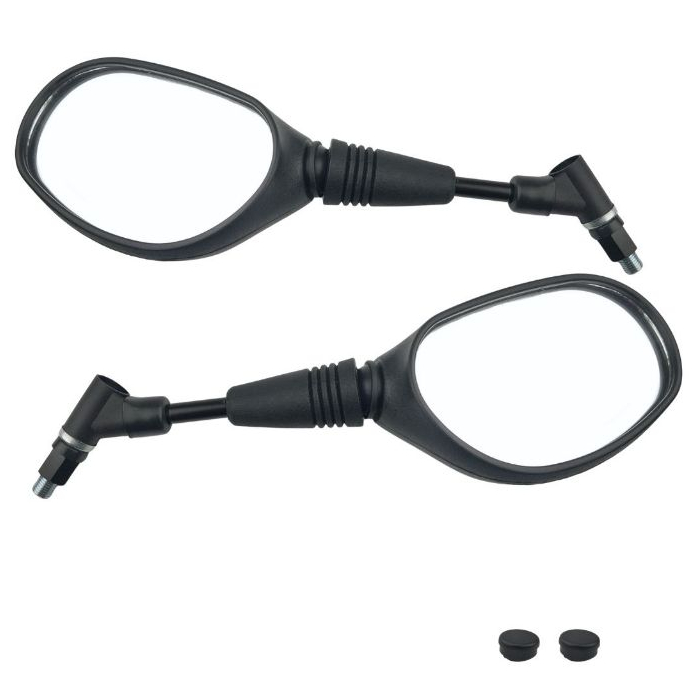 Kit Par Espelho Retrovisor Xt 660 Rotativo 360 Graus Rosca Dir. Universal