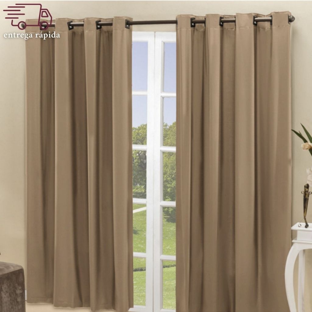 Cortina Blecaute Corta Luz Blackout 2,20 X 1,30
