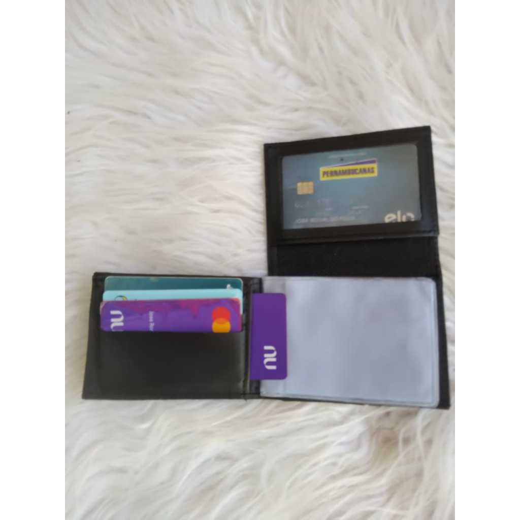 Carteira porta cartão e documentos