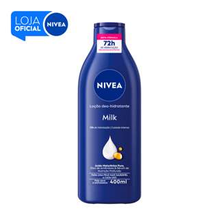 NIVEA Loção Hidratante Milk Pele Seca a Extrasseca 400ml BBB 26 em Oferta na Shopee