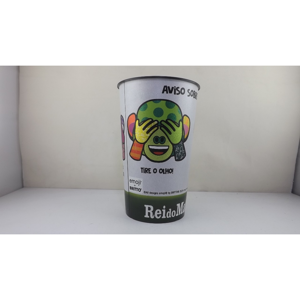 Copo Emoji By Britto Coleção Rei do Mate 2020 Semi Novo