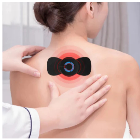 KIT 10-20-30-50 Mini Massageador Elétrico Portátil Cervical EMS Alivia Dores Corpo Pescoço