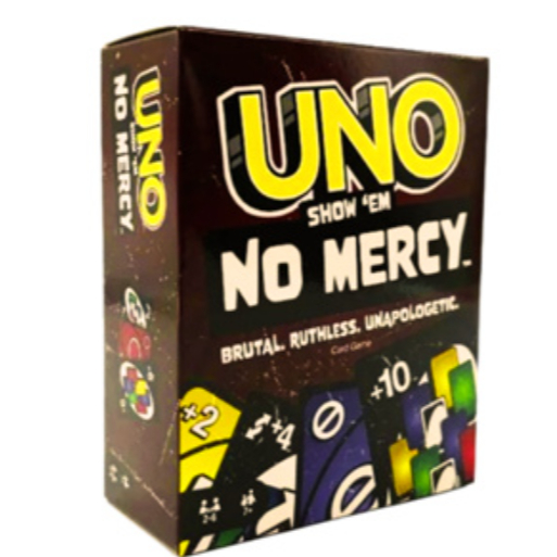 Jogo De Cartas Uno Edição Especial No Mercy Mattel