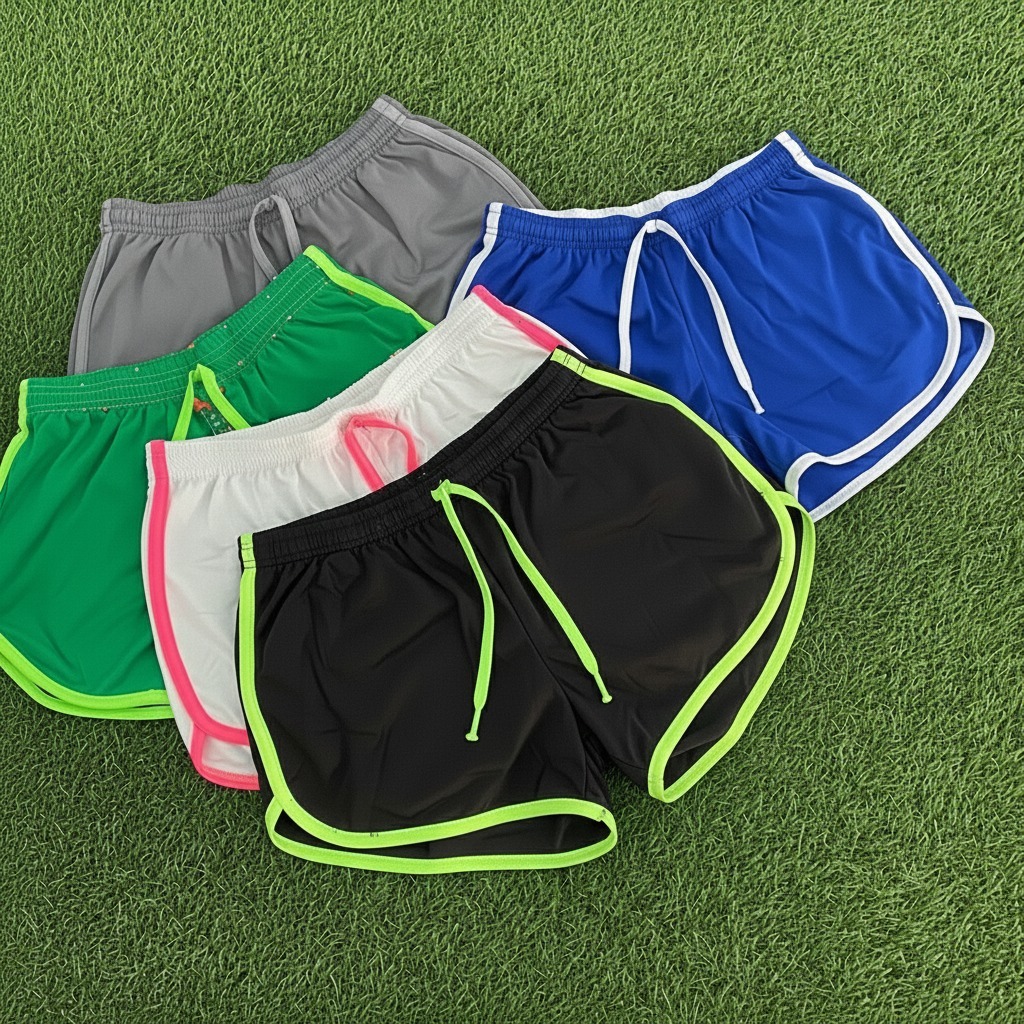 Kit 5 Shorts Femininos de Algodão Soltinhos | Conforto e Estilo para o Dia a Dia!