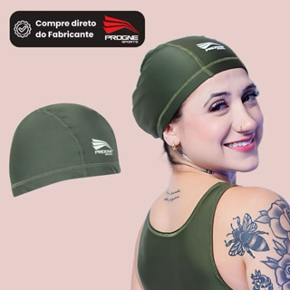 Touca de Natação Progne Sports Unissex | Proteção UV e Secagem Rápida em Oferta na Shopee
