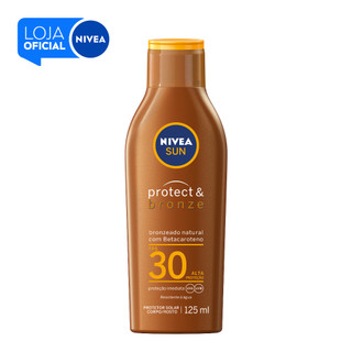 NIVEA SUN Protetor Solar Protect & Bronze FPS 30 125ml