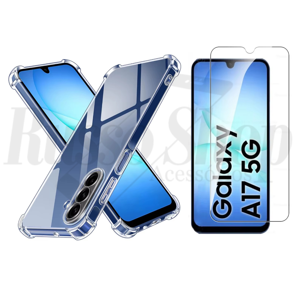 Capa Capinha Case e Película 3d Para Samsung Galaxy A17 5g