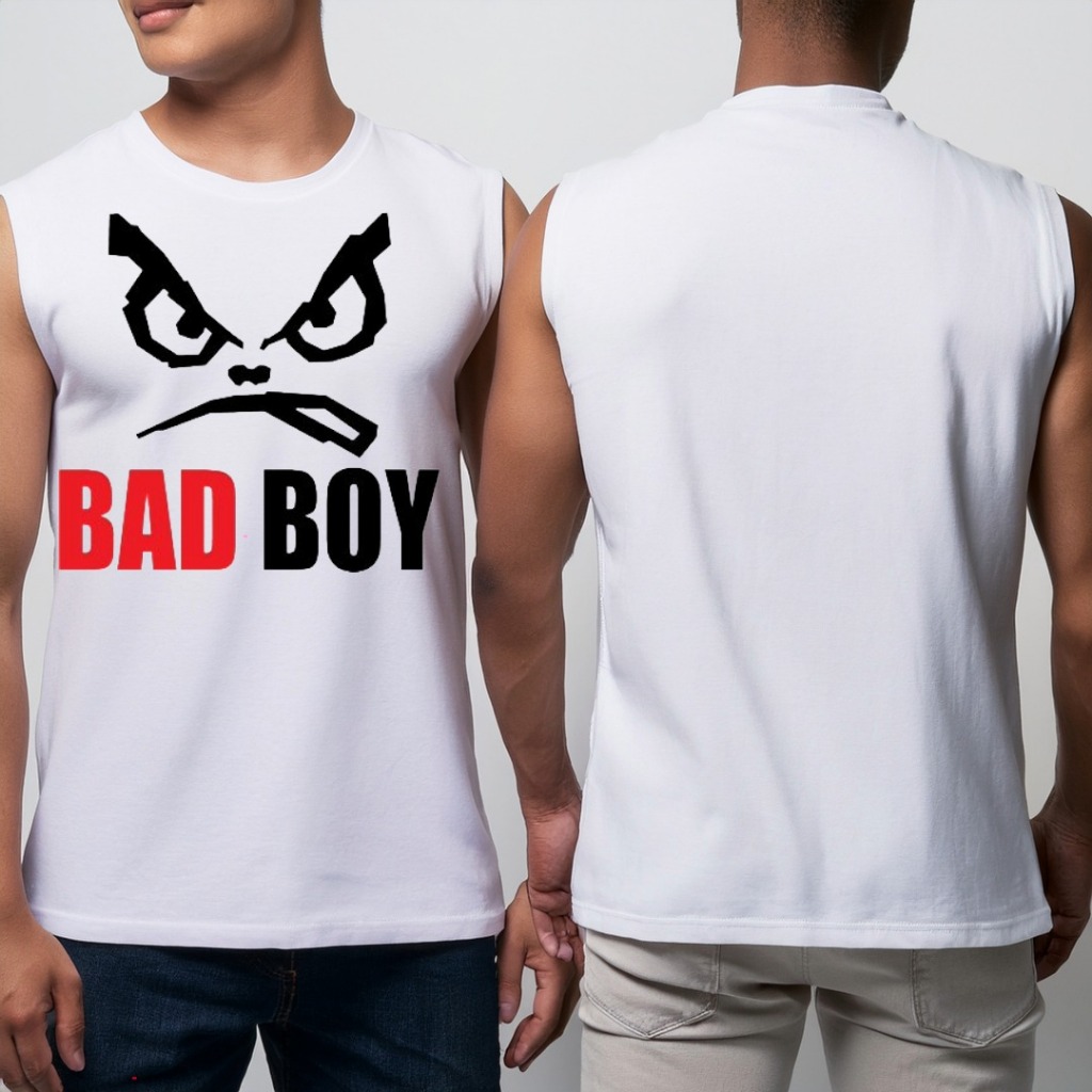 Camiseta Camisa  Oversized  Regata  cavada  Badboy Machão Algodão Academia Treino