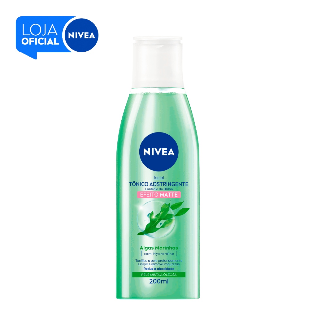 NIVEA Tônico Facial Controle do Brilho 200ml BBB 26 em Oferta na Shopee
