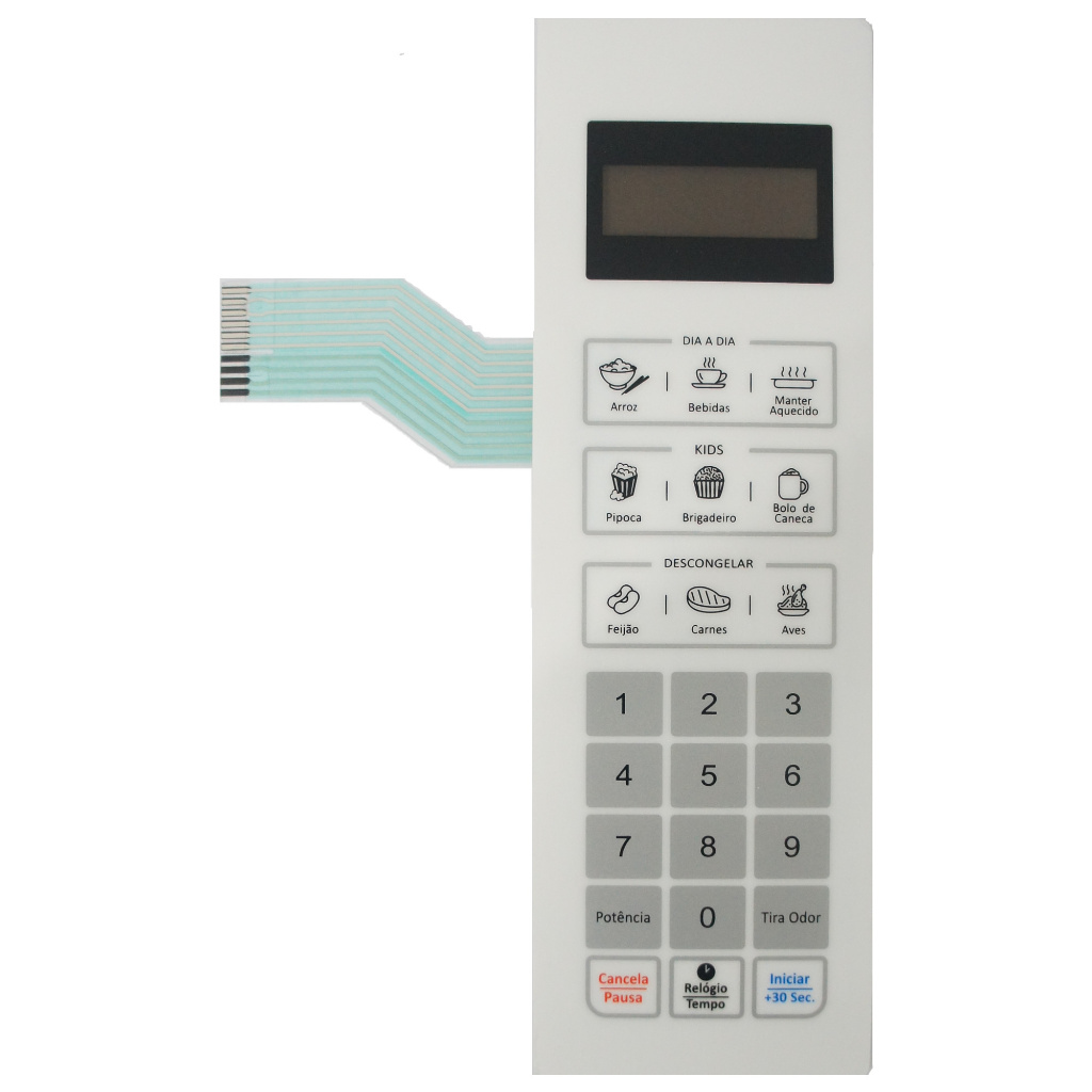 Membrana Compativel Microondas Mondial Mo-01-21  Branca