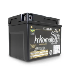 Bateria Moto 12V 4Ah Titan 125 Es Ks Biz 100 CRF 110F Neo125 KTX4LU-BS VRLA