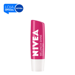 NIVEA Hidratante Labial Melancia Shine 4,8g em Oferta na Shopee