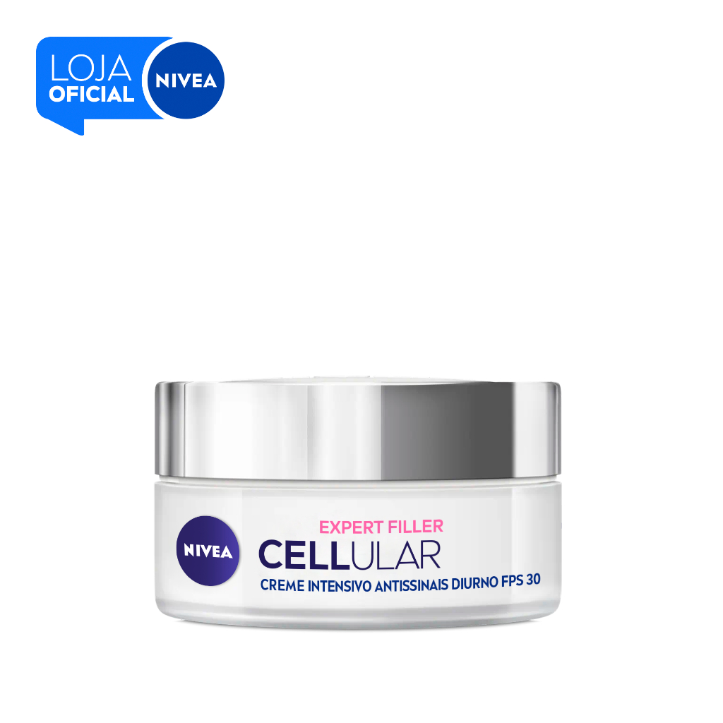 NIVEA Creme Facial Antissinais Cellular Filler Dia FPS 30 49g BBB 26