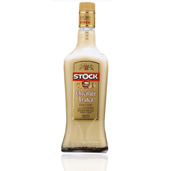 LICOR STOCK CHOCOLATE BRANCO 720ML em Oferta na Shopee