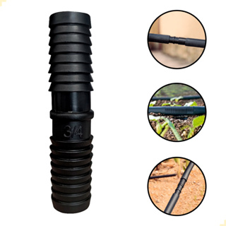 Kit 10 Uniões Internas Para Emenda De Mangueira 3/4 Polietileno Irrigação – Conector Resistente em Oferta na Shopee