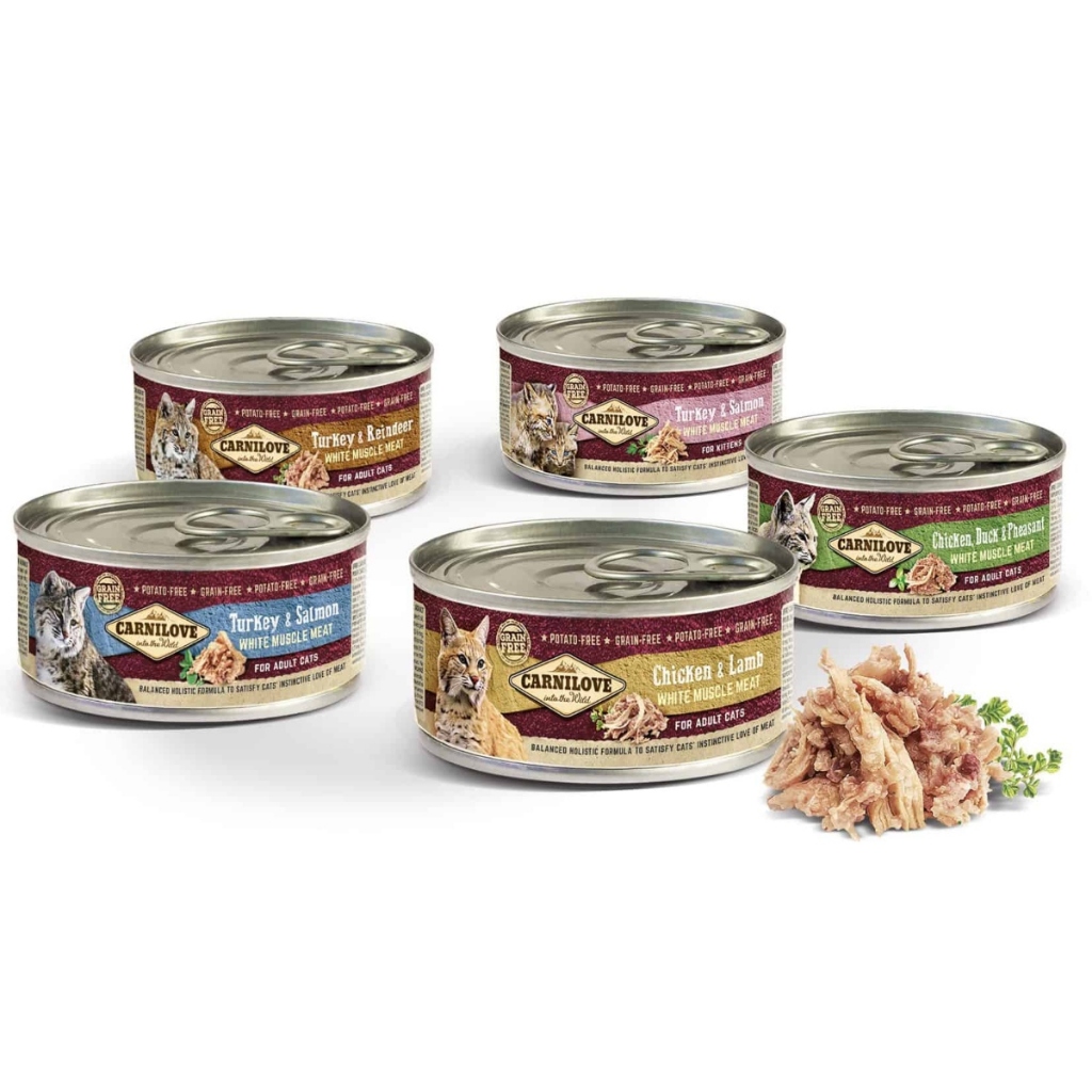 Patê para Gatos Alimento Carnilove Can Cat Ração Úmida Premium