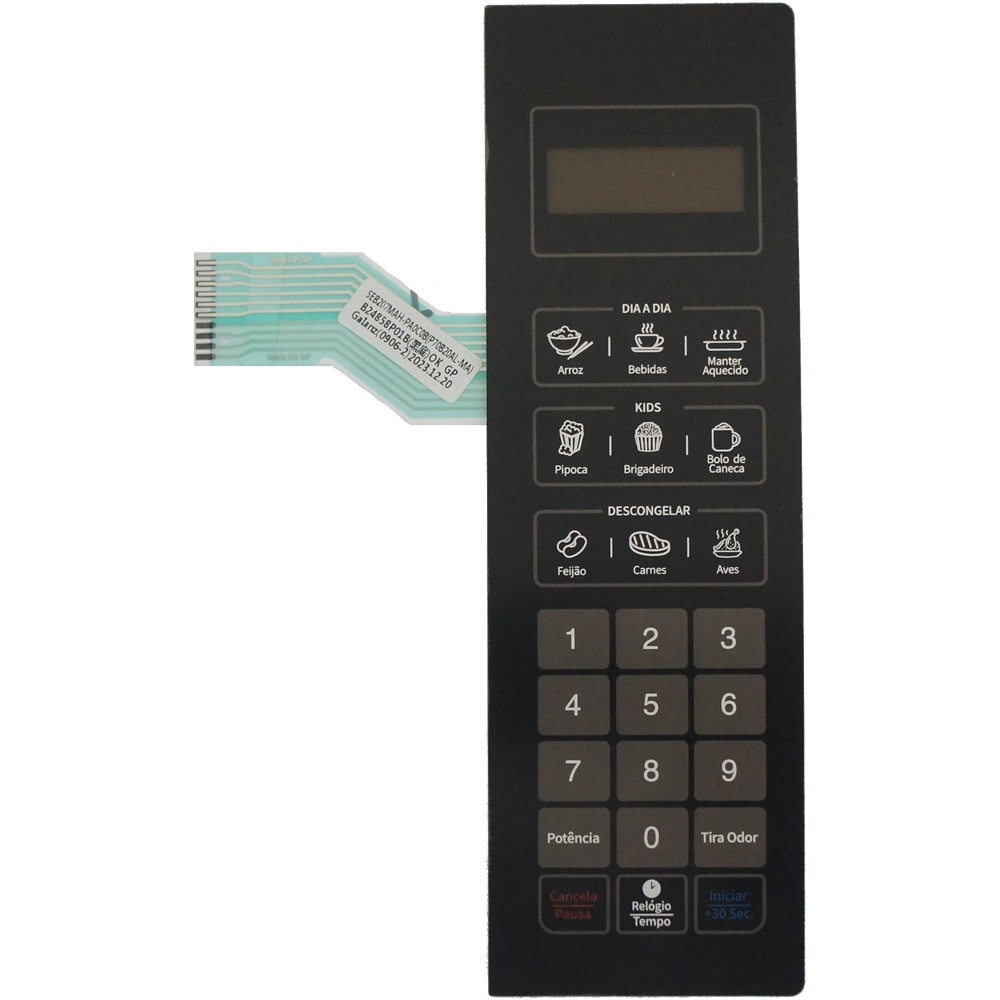 Membrana Compativel Microondas Mondial Mo-01-21  Preta