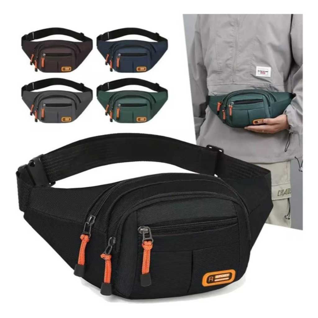 Pochete Masculina De Alta Qualidade Espaçosa 4 Bolsos em Oferta na Shopee