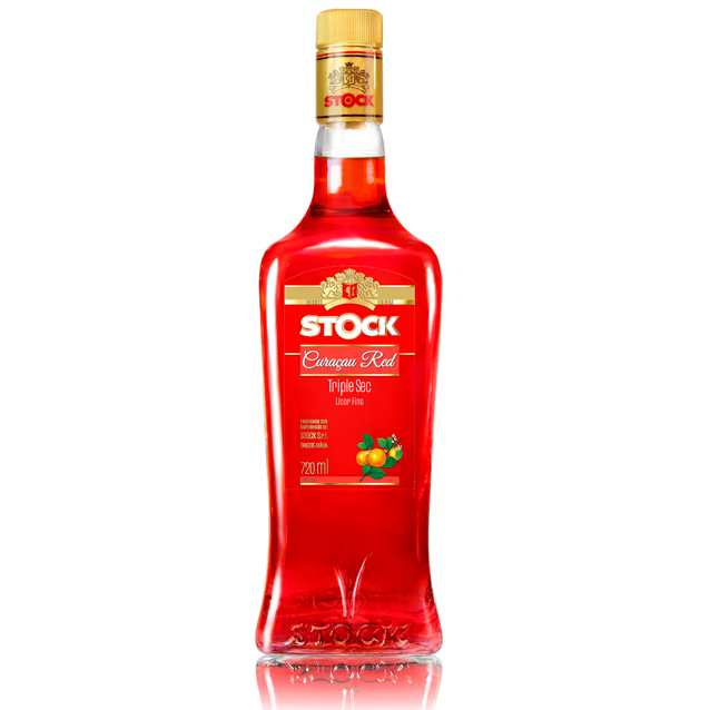 LICOR STOCK CURACAU RED 720ML em Oferta na Shopee