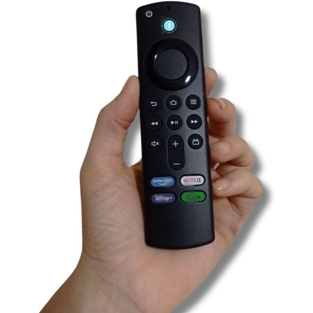 Controle Remoto com Voz Compatível Amazon Fire Stick Todos os Modelos com Atalhos – Substitui Original em Oferta na Shopee