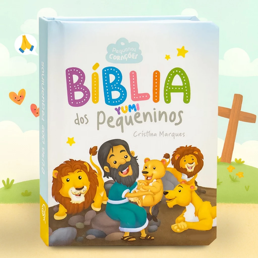 A Bíblia dos Pequeninos | Livro Infantil Histórias Bíblicas Ilustradas para Crianças Capa Dura 0 a 8 anos — imagem 1