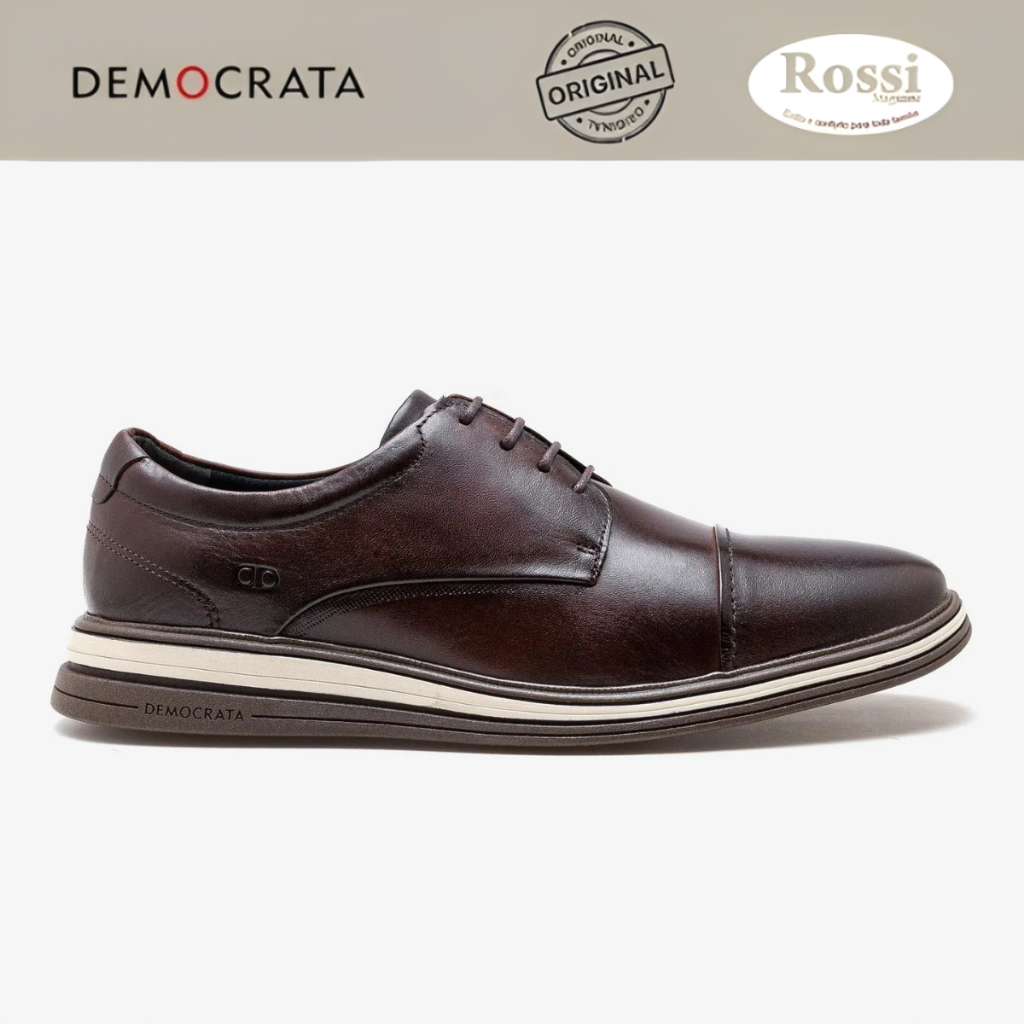 Sapatênis Masculino Democrata Dune Sapato Hi-soft Casual 298202