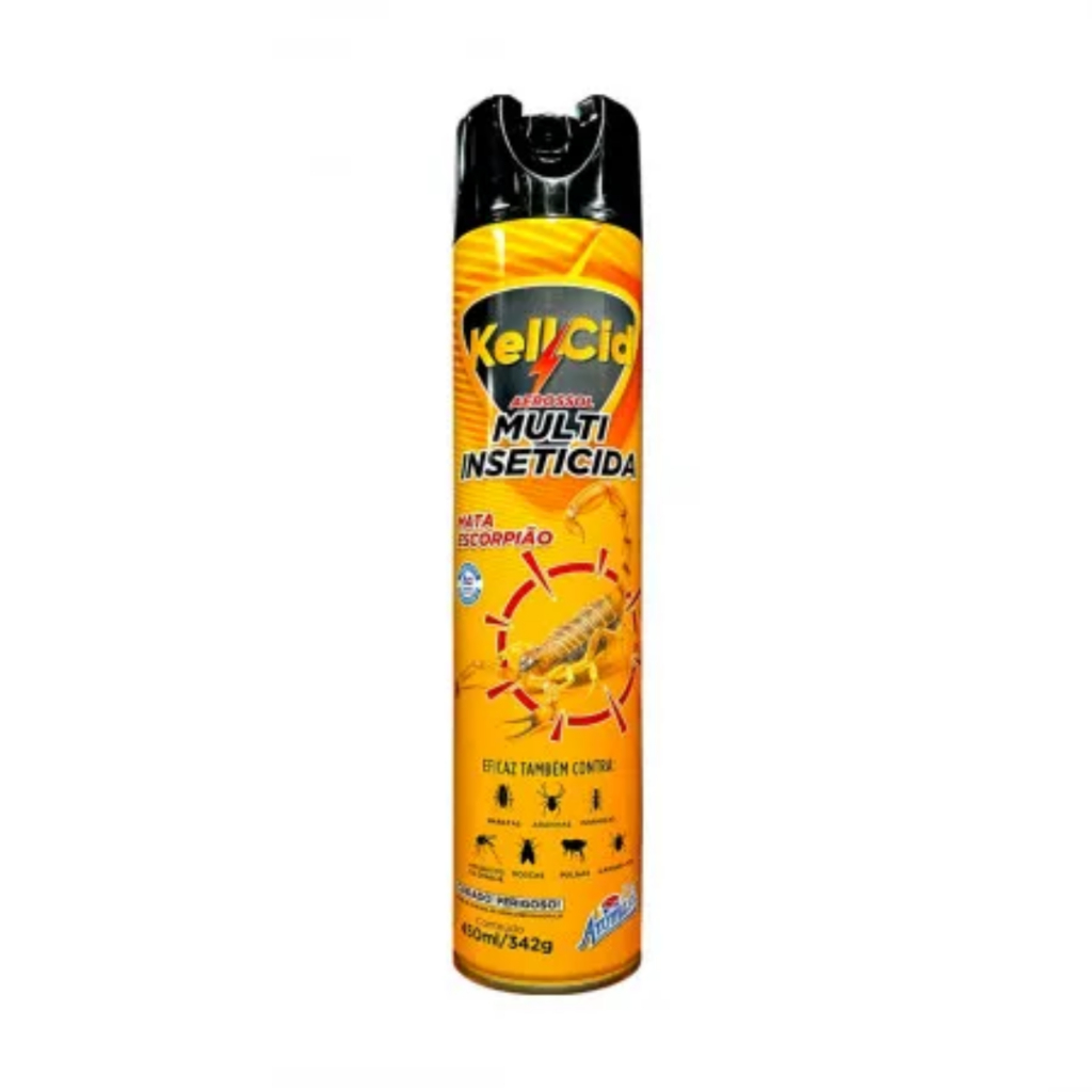 Multi Inseticida Aromasil SC 25 – Proteção Eficaz Contra Insetos Rasteiros e Voadores | 450ml