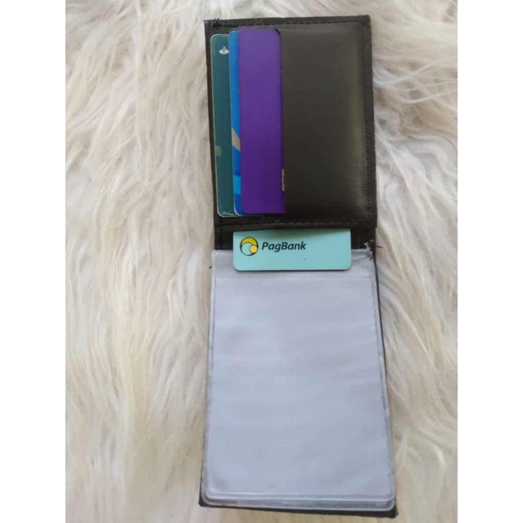 Carteira para cartão e documentos + bolso interno