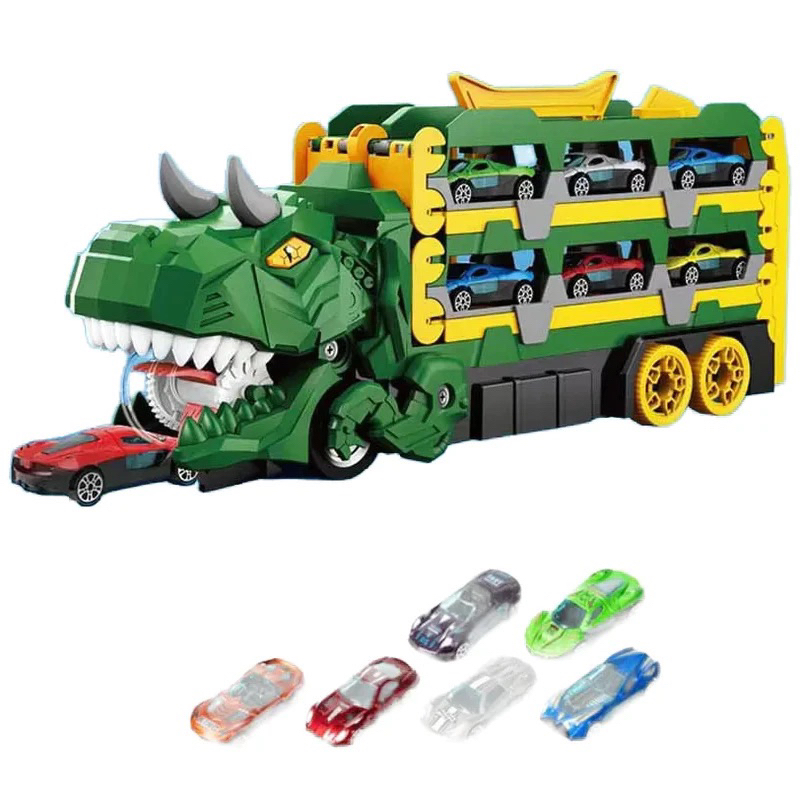 Caminhão De Engolir Dinossauro - A Diversão Está Garantida! 🚗  YM5500