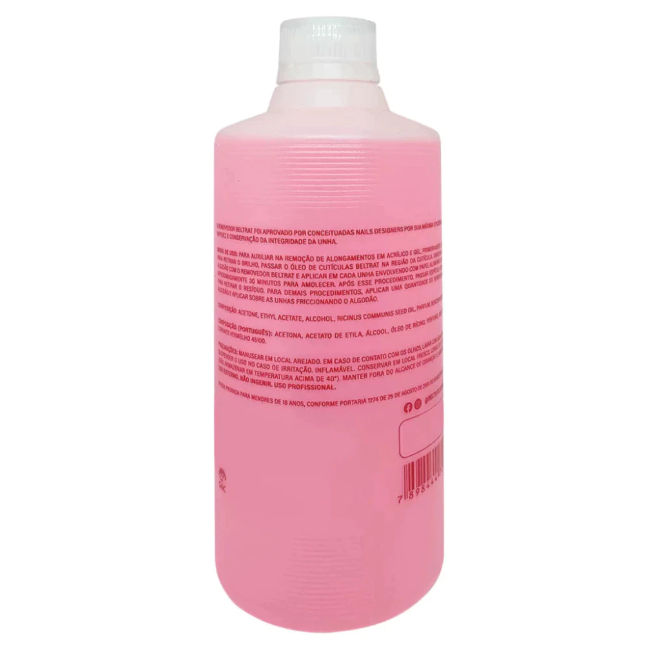 Removedor Esmalte em Gel e Alongamentos - Beltrat - 500ml — imagem 2 de 2