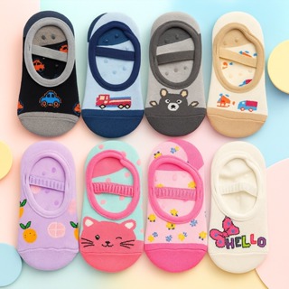 KIT 3 e 6 Pares Meia Sapatilha Antiderrapante Infantil Menino ou Menina 2 até 10 anos em Oferta na Shopee