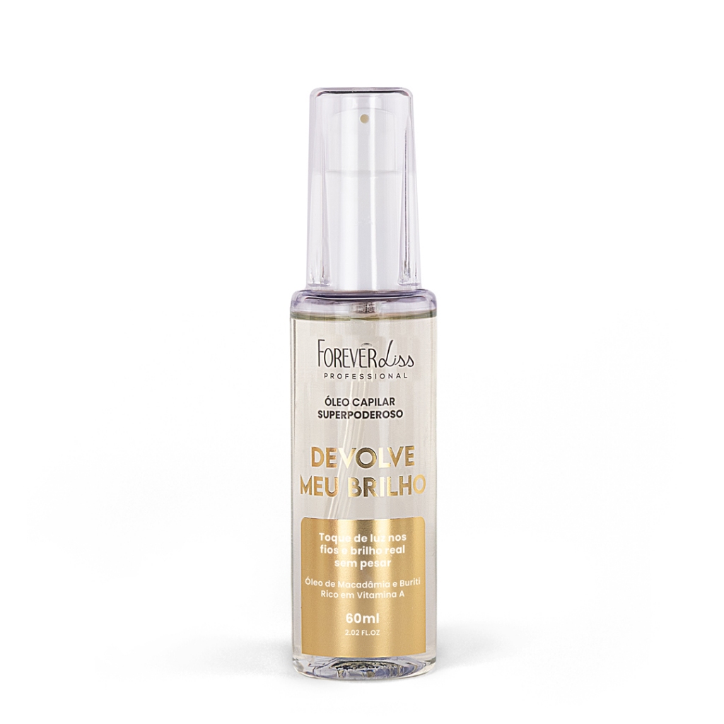 Óleo Capilar Superpoderoso Devolve Meu Brilho Forever Liss 60ml