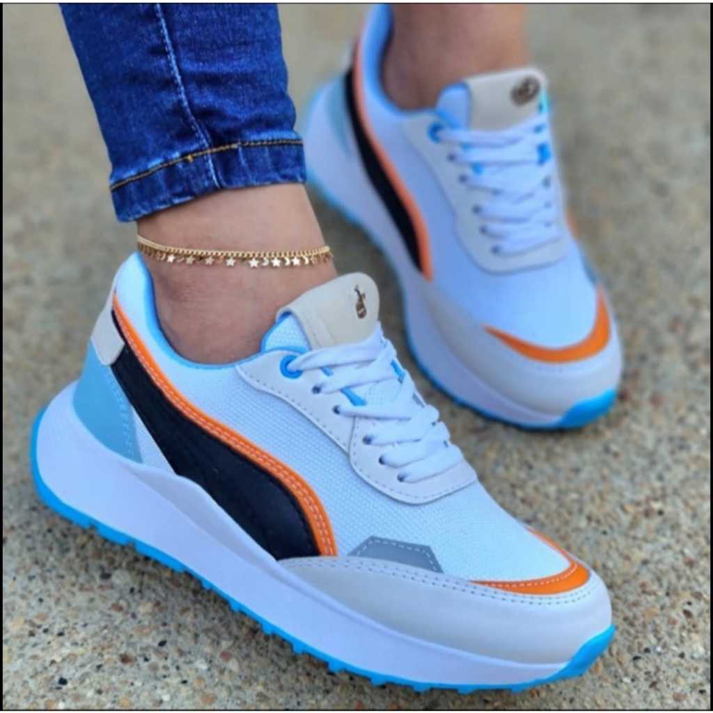 tenis estiloso e esportivo no precinho