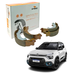 Sapata De Freio Aircross 1.5 8v 15/17 1.6 16v 10/20 C3 Picasso 1.5 8v 14/16 1.6 16v 11/16