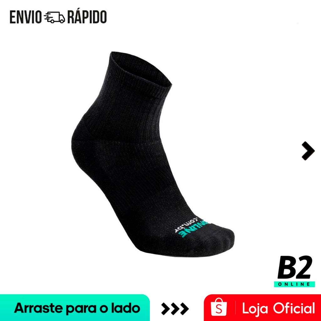 Meia Performance Para Corrida B2online Original Com Nota Fiscal e Garantia em Oferta na Shopee