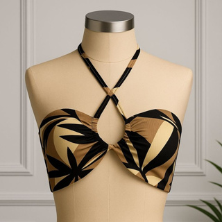 Kit 3 Peças Top Faixa Amarrações 7 em 1 Suplex Estampado Floral Cropped Verão Moda Praia Dia a Dia Várias estampas em Oferta na Shopee