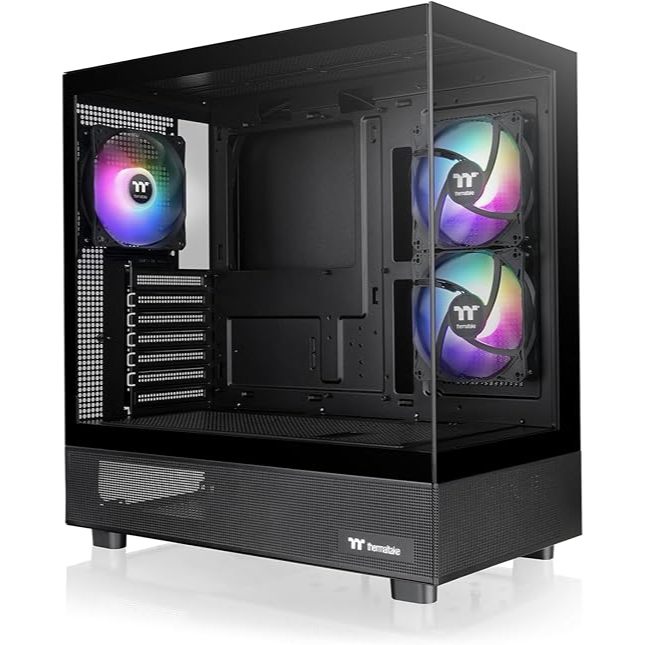 Imagem Gabinete Thermaltake View 270 PLUS TG ARGB Mid Tower WIN BLACK 3 FANS CA-1Y7-00M1WN-01