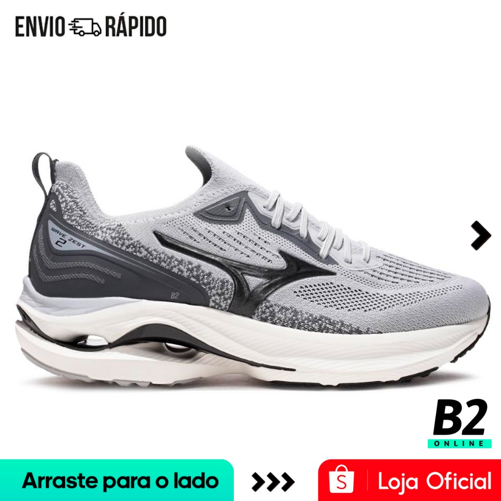 Tênis Mizuno Wave Zest 2 Masculino Original Com Nota Fiscal e Garantia