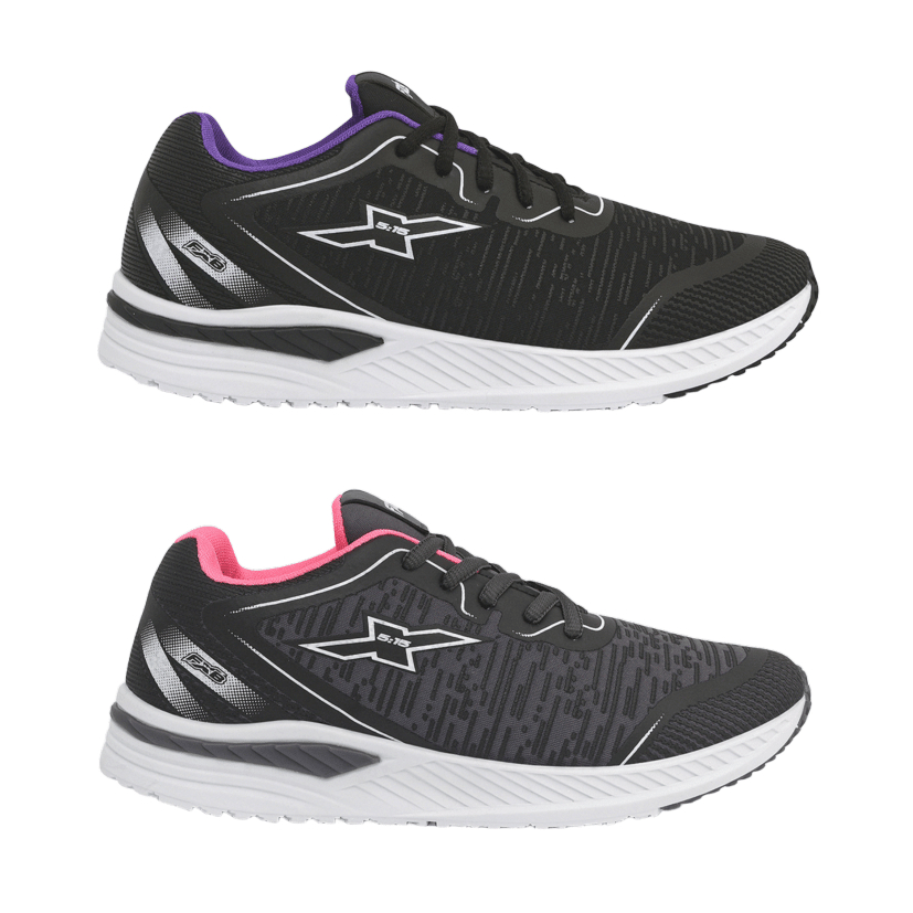 Kit 2 Pares Combo Tênis Feminino Caminhada Corrida Academia Lançamento Original FXB