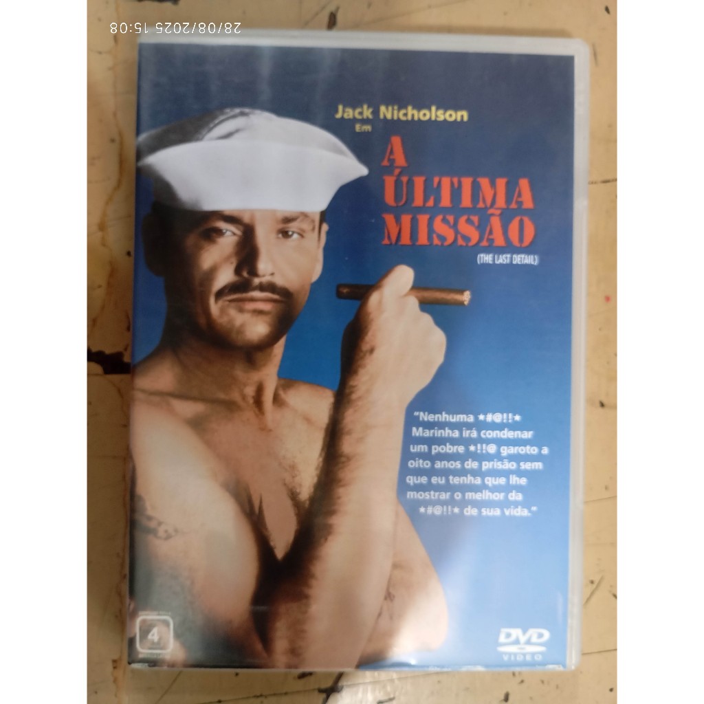 DVD A última Missão - Jack Nicholson