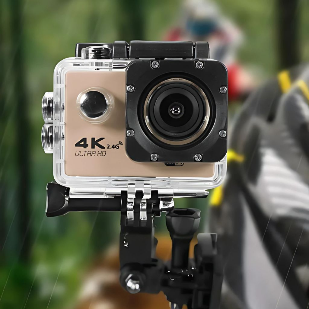 Câmera Filmadora De Esporte À Prova D'água Ultra Hd 4k Wi-fi — imagem 2 de 2
