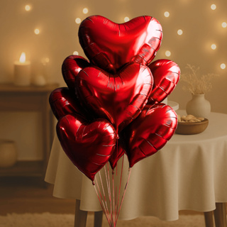 Balão Metalizado  para Decoração de Festas e Eventos 22cm  - 5/10/20 Unidades em Oferta na Shopee