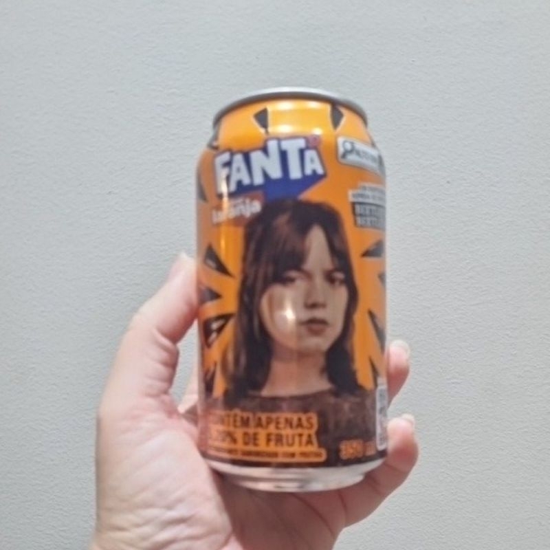 Lata de Fanta da edição de Halloween