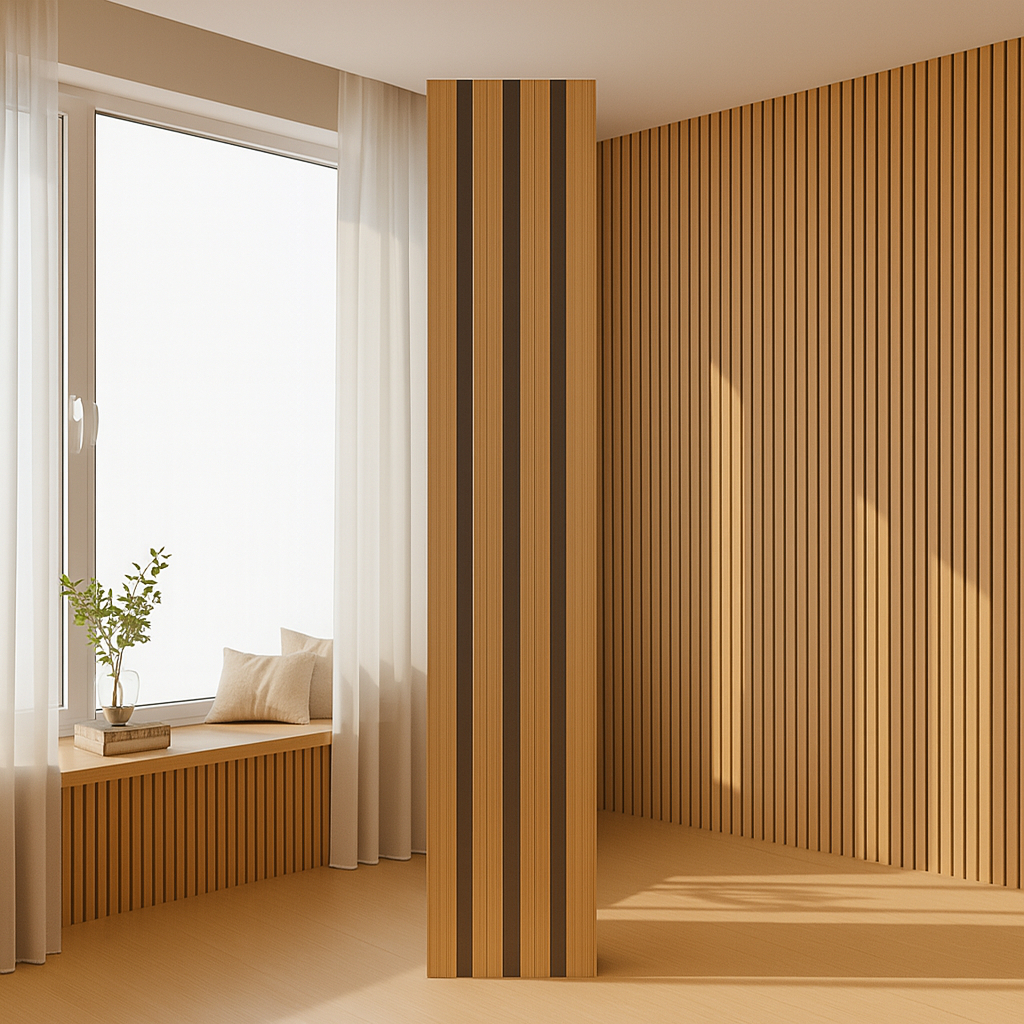 Kit 20 Placas Adesivas Painel Madeira Ripada Mdf Montável Premium 90x16cm em Oferta na Shopee