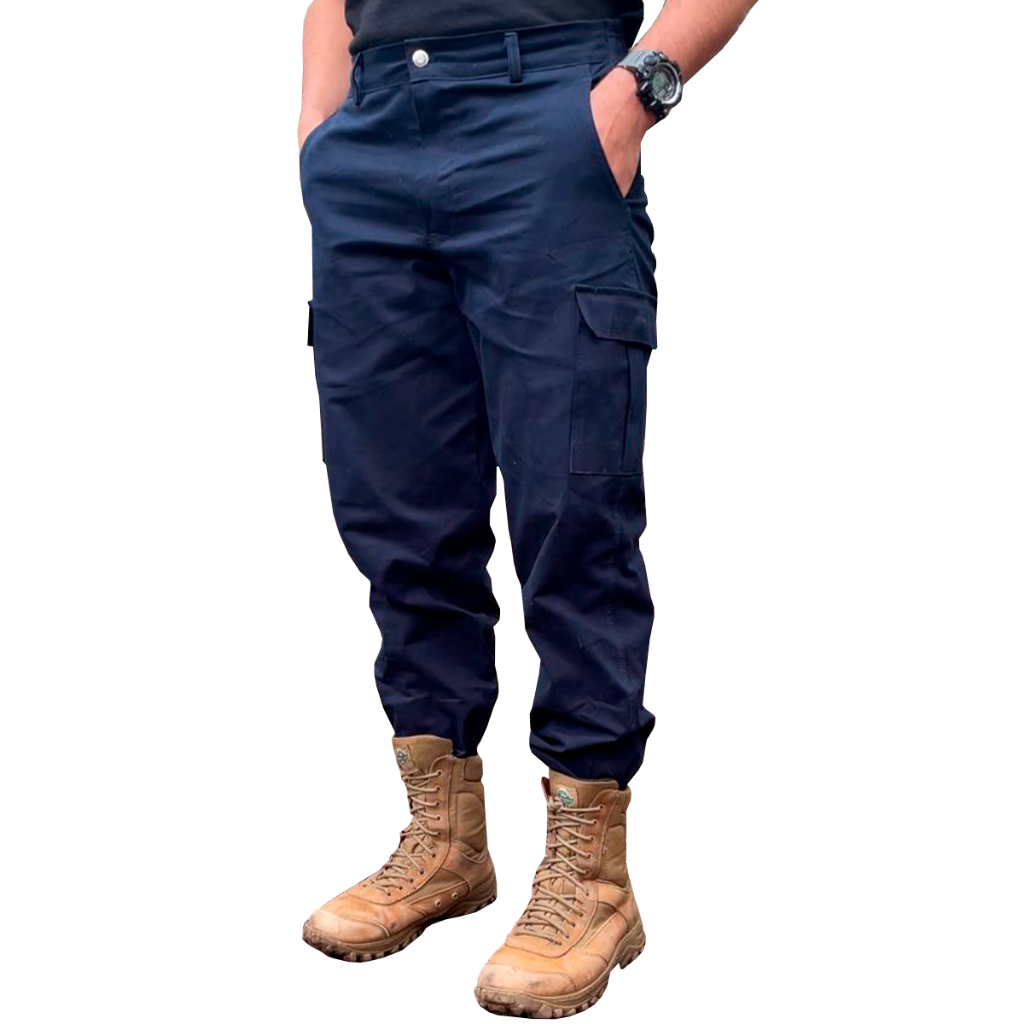 Calça Tática Cargo Militar Trilha Trekking Pesca Poly Sarja