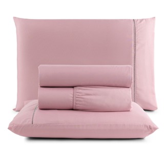 Jogo De Cama Lençol Naturale Casal Box 04 Peças - 400 Fios em Oferta na Shopee