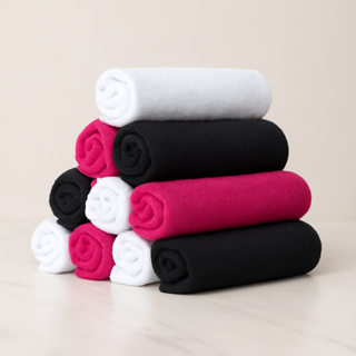 Kit Com 10 Toalhas Manicure 100% Algodão em Oferta na Shopee