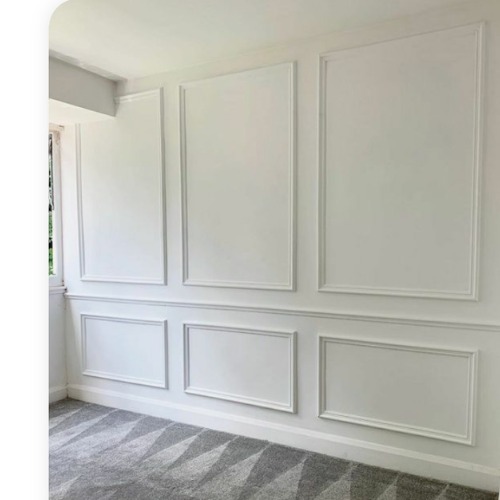 kit de boiserie em MDF Autocolante - Sua parede mais bonita em Oferta na Shopee