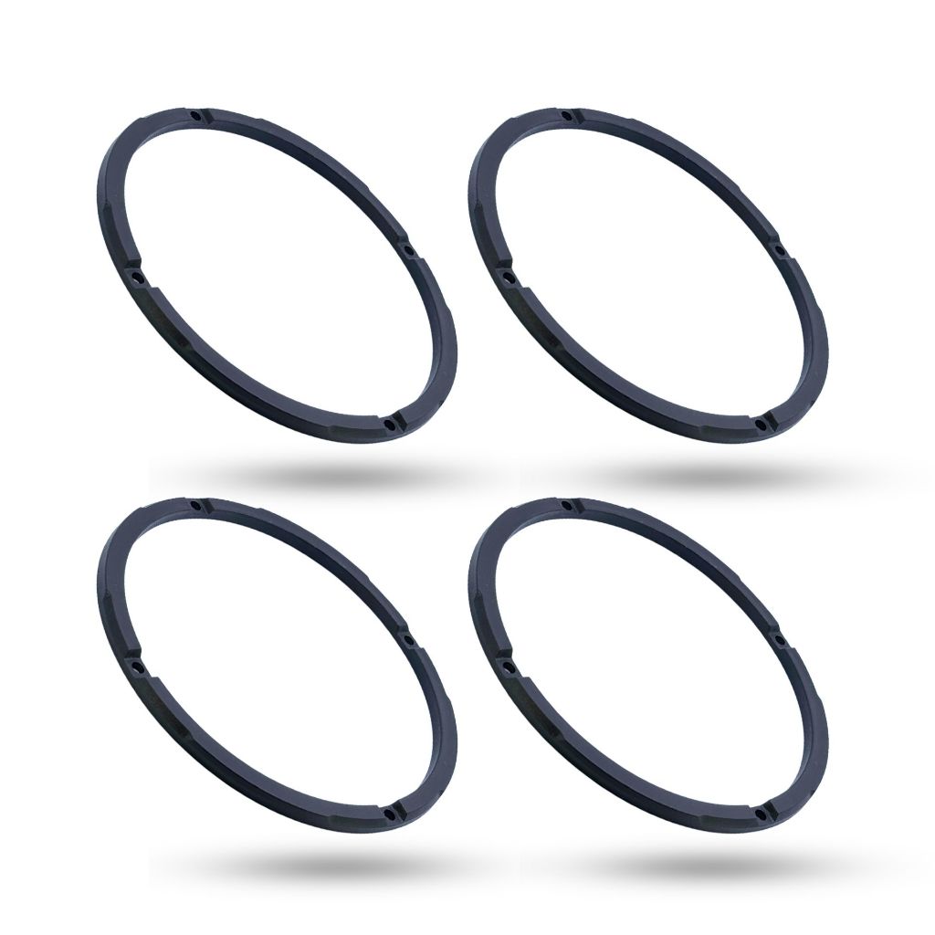 Kit 2 Pares Aro Universal 8" Preta em Oferta na Shopee